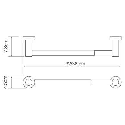 Donau K-9491 (ранее К-9422D) Держатель бумажных полотенец Donau K-9491 (ранее К-9422D) Держатель бумажных полотенец