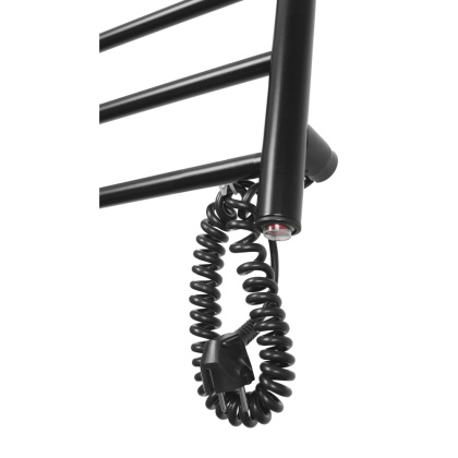 Полотенцесушитель электрический Domoterm Классик DMT 109-5 40x60 ЧРН EKR, черный матовый Полотенцесушитель электрический Domoterm Классик DMT 109-5 40x60 ЧРН EKR, черный матовый