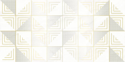 Декор OS\B195\34069 Mania белый 25*50, шт