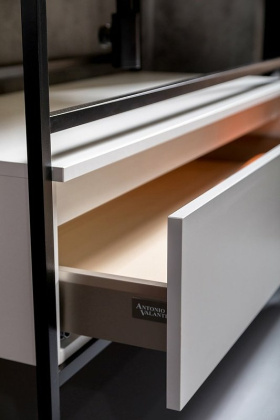 Ящик под консоль LOFT 100 белый, 1 полка 894-100-W Boheme