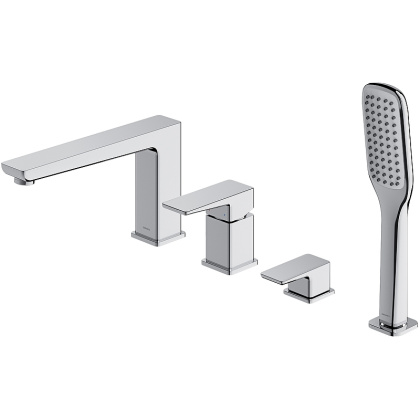 Смеситель на борт ванны OMNIRES PARMA PM7432CR (хром)