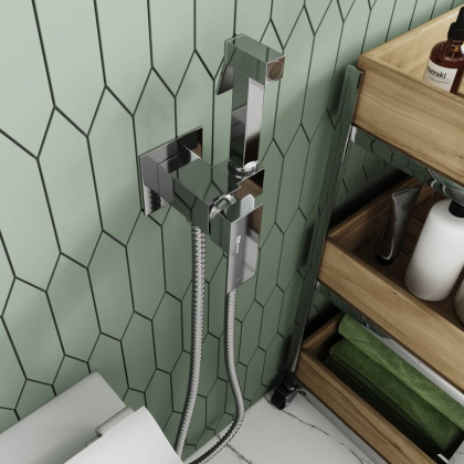 A71138  Встраиваемый смеситель для душа с гигиенической лейкой Wasserkraft