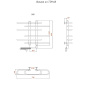 Полотенцесушитель Логика эл ТЭН 60*60 (ЛЦ9)