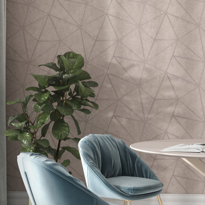 Обои виниловые Кутюр мотив, бежевый