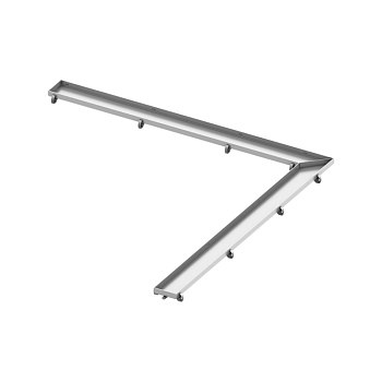 Основа для плитки TECEdrainline под облицовку плиткой "plate", для углового душевого канала 90°, 900 х 900