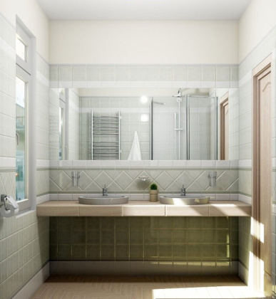 Плитка настенная 16006 Авеллино белый 7,4*15*6,9 (96шт/1.07м2), м2