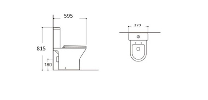 Унитаз Компакт Акватек Леон AQ2785-00