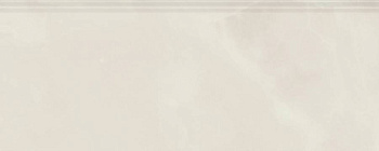 Плинтус Махкама бежевый светлый глянцевый обрезной 30x12x1,3