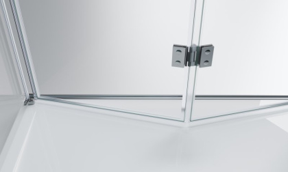 Душевой уголок BelBagno ALBANO-ASH-1-70/80-C-Cr