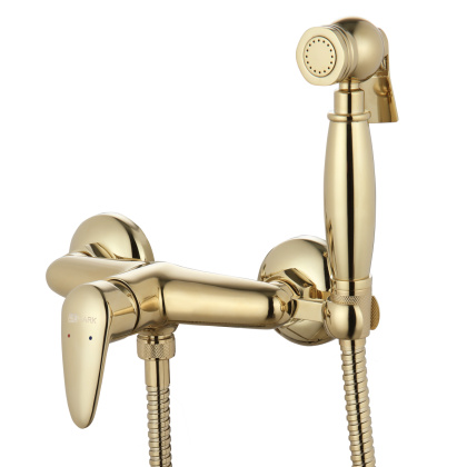 Смеситель Lemark Pramen LM3318G с гигиеническим душем