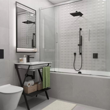 Керамическая плитка 11259R Про матрикс серый светлый (60см*30см*9мм) (7шт/1,26м2), м2