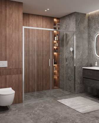 Душевая дверь в нишу CEZARES MOLVENO-BF-2