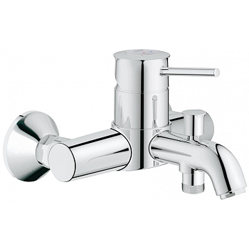 Смеситель для ванны Grohe BauClassic 32865000 хром Смеситель для ванны Grohe BauClassic 32865000 хром
