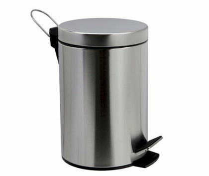 Ведро 5L, 21х31,5х26,5 см, хром, K-665