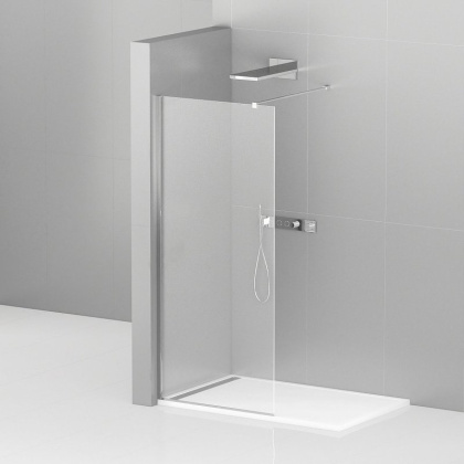 LIBERTA-L-1-115-120-C-Cr Душевая перегородка с односторонним входом 1150x1200x1950 мм LIBERTA-L-1-115-120-C-Cr Душевая перегородка с односторонним входом 1150x1200x1950 мм