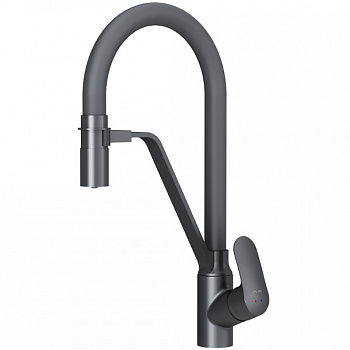 Смеситель Am.Pm Like F8007822 для кухонной мойки, Черный Смеситель Am.Pm Like F8007822 для кухонной мойки, Черный