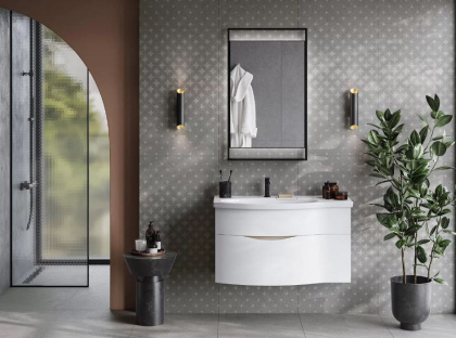 Фондамента пепельный светлый обрезной 60x119,5x0,9