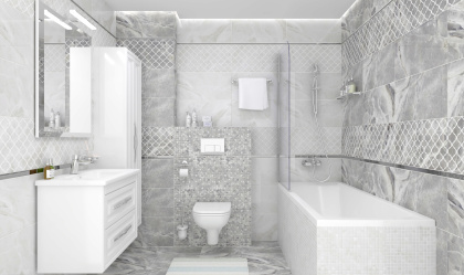 Мозаика Plazma серый 30*30,шт