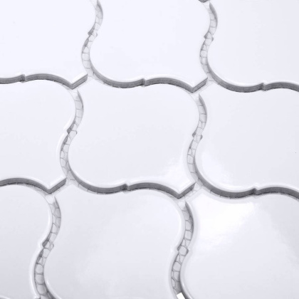 Керамическая мозаика, Latern White Glossy, Shapes Керамическая мозаика, Latern White Glossy, Shapes