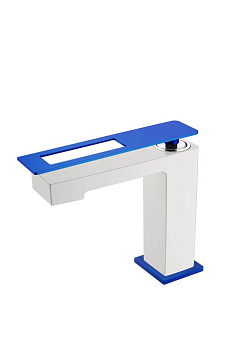 Смеситель Q для умыв. низ. WhiteBlue Смеситель Q для умыв. низ. WhiteBlue