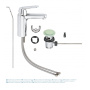 Смеситель для раковины Grohe Eurosmart Cosmopolitan 23325000 хром Смеситель для раковины Grohe Eurosmart Cosmopolitan 23325000 хром