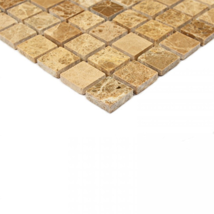 Мозаика натуральный камень Madrid-15 slim полированная (чип 4*15*15) 30,5*30,5(25шт.-2,326м2), м2 Мозаика натуральный камень Madrid-15 slim полированная (чип 4*15*15) 30,5*30,5(25шт.-2,326м2), м2