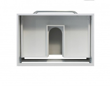 Тумба подвесная под умывальник Monaсo 600х480 2 ящика (ШхГхВ) 598х476х430