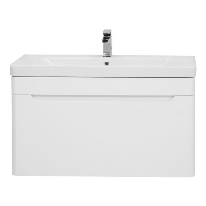 Тумба с раковиной Aquanet София 105 белый