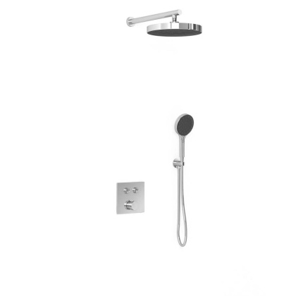 Душевой комплект VSFW-4I212CH встраиваемый, двухрежимный, хром
