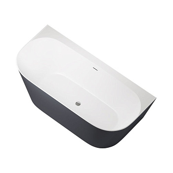 Акриловая ванна Allen Brau Priority 170x78 2.31003.21/AM белый матовый (панель антрацит), шт