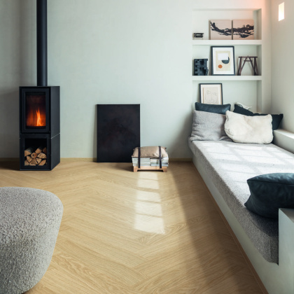 Кварцевый ламинат Quick-Step Ciro AVHBU40359 Дуб чистый румяный (6мм/33кл/8,544м2) (630мм*126мм), м2