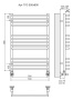 Полотенцесушитель Terminus Арт П13 500х800 Полотенцесушитель Terminus Арт П13 500х800