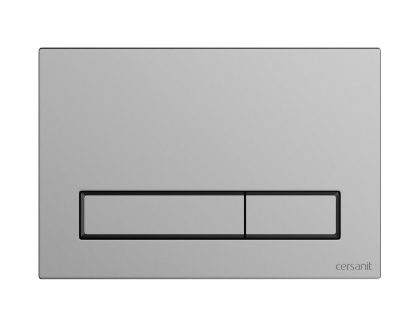 Кнопка BLICK пластик хром матовый Кнопка BLICK пластик хром матовый