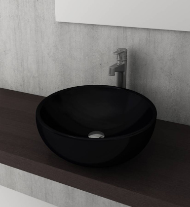 Раковина Bocchi Roma Vessel 1119-005-0125 черная