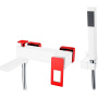 Смеситель Q для ванны WhiteRed