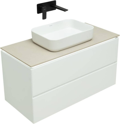Тумба под раковину Allen Brau Infinity 100 1.21003.WM белый матовый