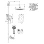 Смеситель Lemark Atlantiss LM3229C для душа, встраиваемый Смеситель Lemark Atlantiss LM3229C для душа, встраиваемый