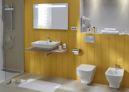 Биде подвесное Jacob Delafon Struktura с отв. для смесителя 54*34см, белый EMC0002-00, шт Биде подвесное Jacob Delafon Struktura с отв. для смесителя 54*34см, белый EMC0002-00, шт