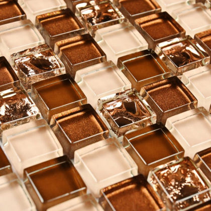 Мозаика Bonaparte Стеклянная Ochre Rust 30х30 см Мозаика Bonaparte Стеклянная Ochre Rust 30х30 см