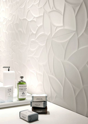 Плитка MMFP Essenziale Struttura Flora 3D Satinato 40*120