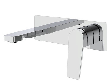 ARDENTE Смеситель для раковины встраиваемый с внутренней частью, без донного клапана, хром ARDENTE-BLVM-CRM-W0