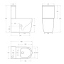 Чаша напольного унитаза BelBagno MARINO BB105CPR Чаша напольного унитаза BelBagno MARINO BB105CPR
