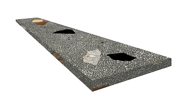 Ступень 620070002372 Палладио Блэк 120 Угл.Пр