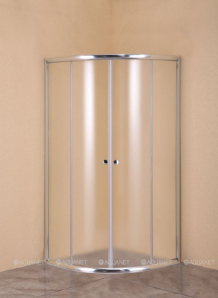 Душевой уголок Agger A01-090MCR_G без поддона 90х90, стекло матовое