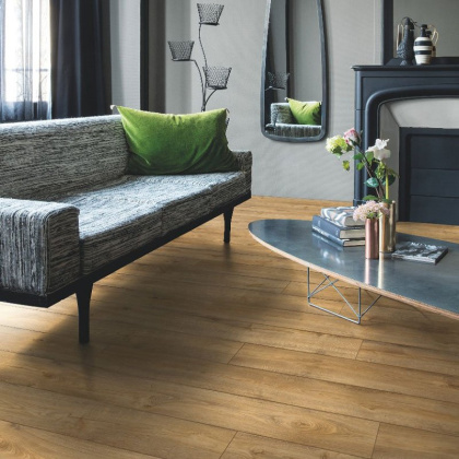 Виниловый ламинат Quick Step LIVYN Pulse Click PUCL 40094 Дуб Теплый Натуральный