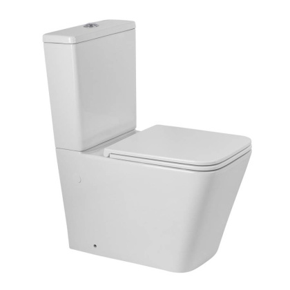 ARDENTE-R Чаша безободкового унитаза с сиденьем дюропласт soft close, P-trap, BB02093CPR/SC ARDENTE-R Чаша безободкового унитаза с сиденьем дюропласт soft close, P-trap, BB02093CPR/SC