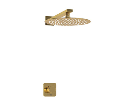 A7651.183.208 Встраиваемый комплект для душа с верхней душевой насадкой