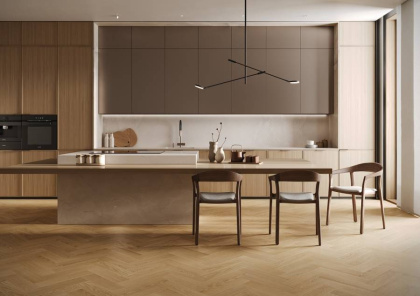 Кварцевый паркет Quartz Parquet Штучный паркет Дуб Тоскана, 44-407, 5/0,6 мм