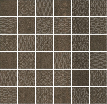 Декор Про Дабл коричневый мозаичный 30x30x0,9 Декор Про Дабл коричневый мозаичный 30x30x0,9