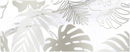 Декор-1 Elegance белый 20х50,шт. Декор-1 Elegance белый 20х50,шт.